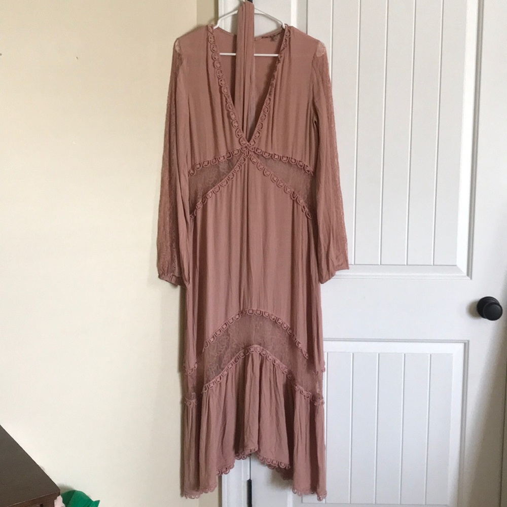 For Love and Lemons Lace Midi Dress